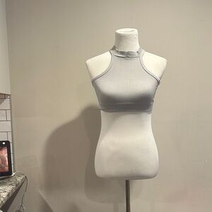 Gray Women's Halter Bralette